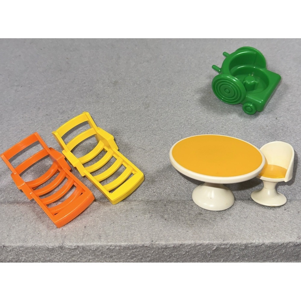 Fisher Price Little People 70's And 80's Misc Furniture